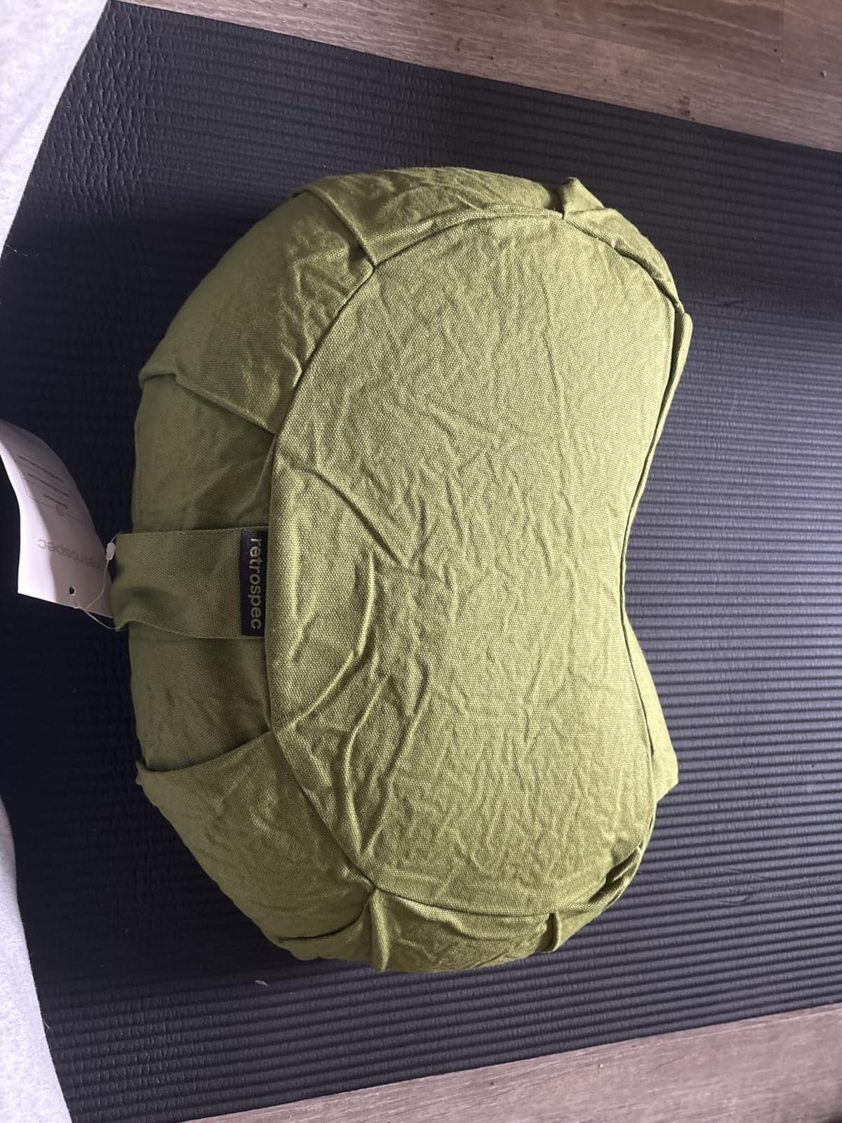 Retrospec Sedona Meditation Cushion, Buckwheat Pillow, Meditation Pillow customer photo 1