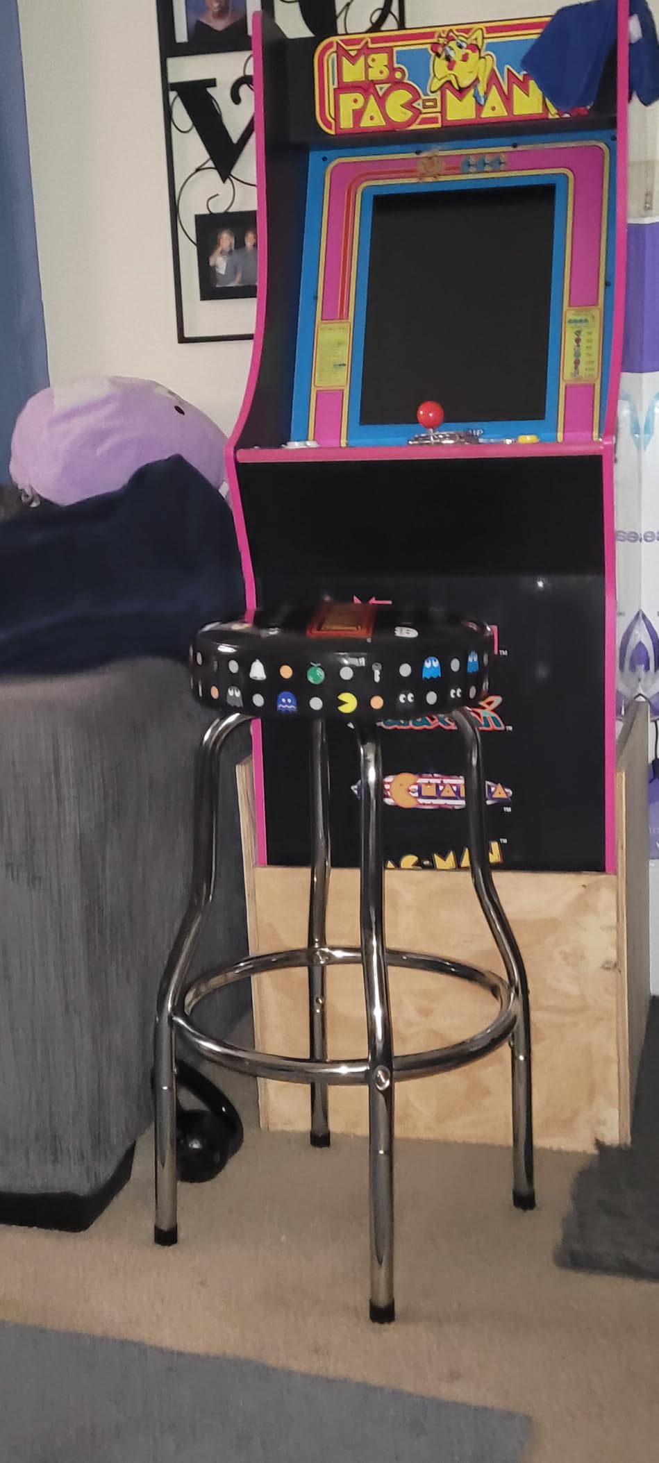 Arcade 1Up Arcade1Up Bandai Legacy Stool - Electronic Games customer photo 2