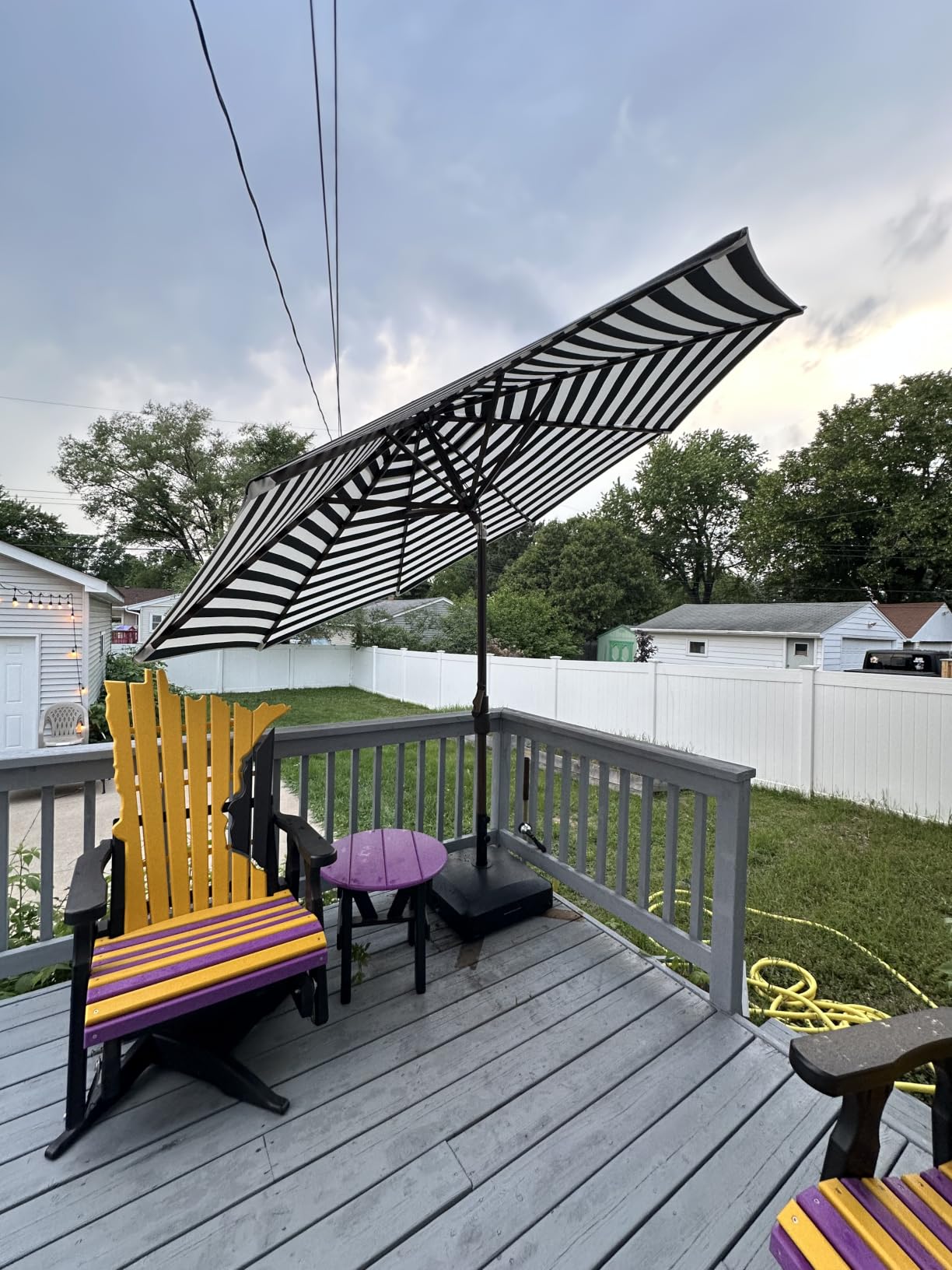 Best Choice Products 123lb Capacity Fillable Mobile Umbrella Base Heavy Duty Market Stand for Patio, Deck, Poolside w/ 4 Wheels, 2 Locks, 2 Knobs, Wind-Resistant Design - Bronze customer photo 1