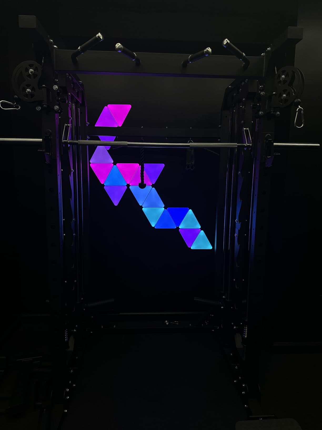 Nanoleaf Hexagon Lights, Smart RGBW LED Wall Light Panels, 3 PK, Brown | Compatible with Alexa Google Assistant, Home Wall Decor for Living Room with Music Sync, Expansion Pack customer photo 1