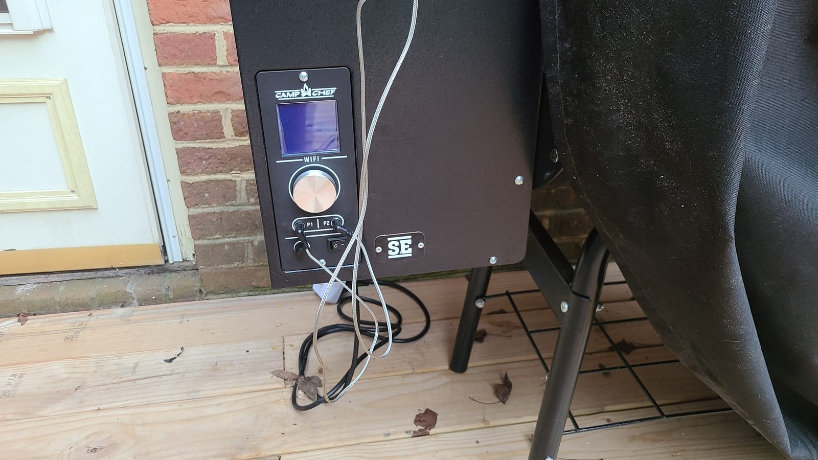 Camp Chef Gen 2 WiFi Pellet Grill Controller, 2 Meat Probes | Model PG24-82WFR, Retrofits existing Camp Chef pellet grills, WiFi and PID-enabled temperature control customer photo 2