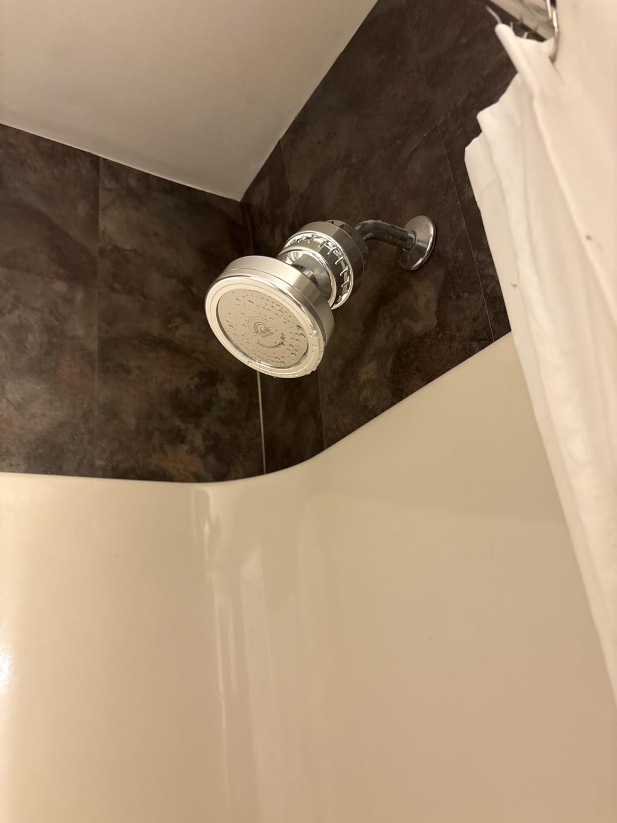 AquaHomeGroup Filtered Shower Head, 20+3 Stage, Reduces Chlorine, Chrome | Shower filter 20+3 stage, reduces chlorine and odor, high output, wall-mount, chrome finish, stainless steel customer photo 1