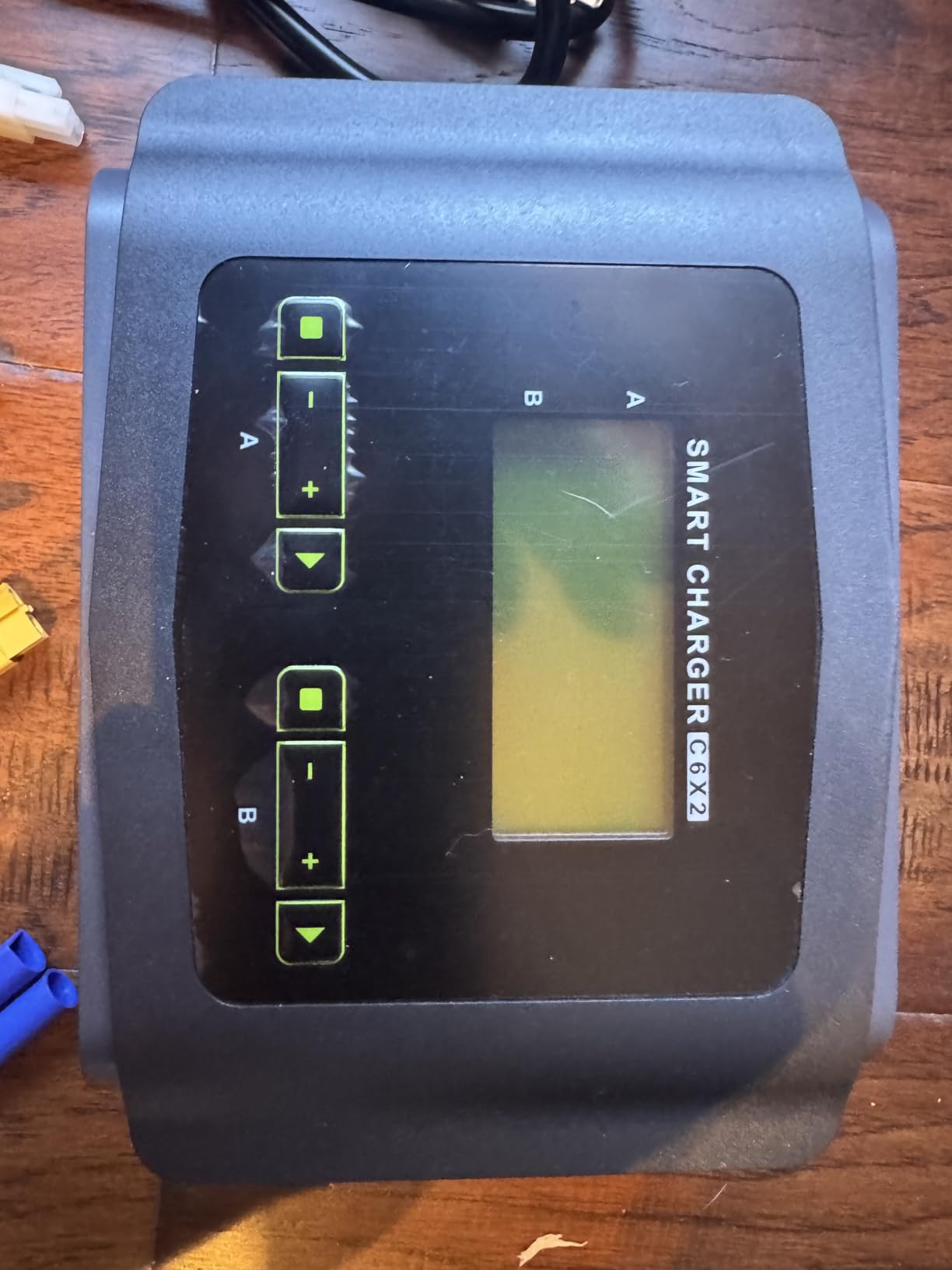 6A Lipo Battery Charger, 1S-6S Balanced Charger Discharger, 1-6S Lipo Li-ion NiMH NiCD Li-Fe Battery with Tamiya XT60 Deans Futaba Connector customer photo 1