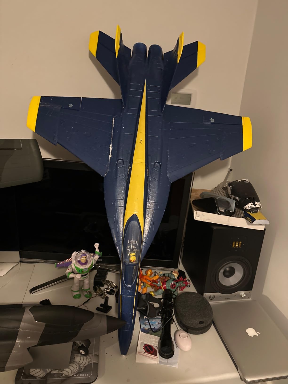 64mm 12 Blades EDF Ducted Fan with 4S 2840-KV3200 Brushless Outrunner Motor Model Jet Aircraft customer photo 1