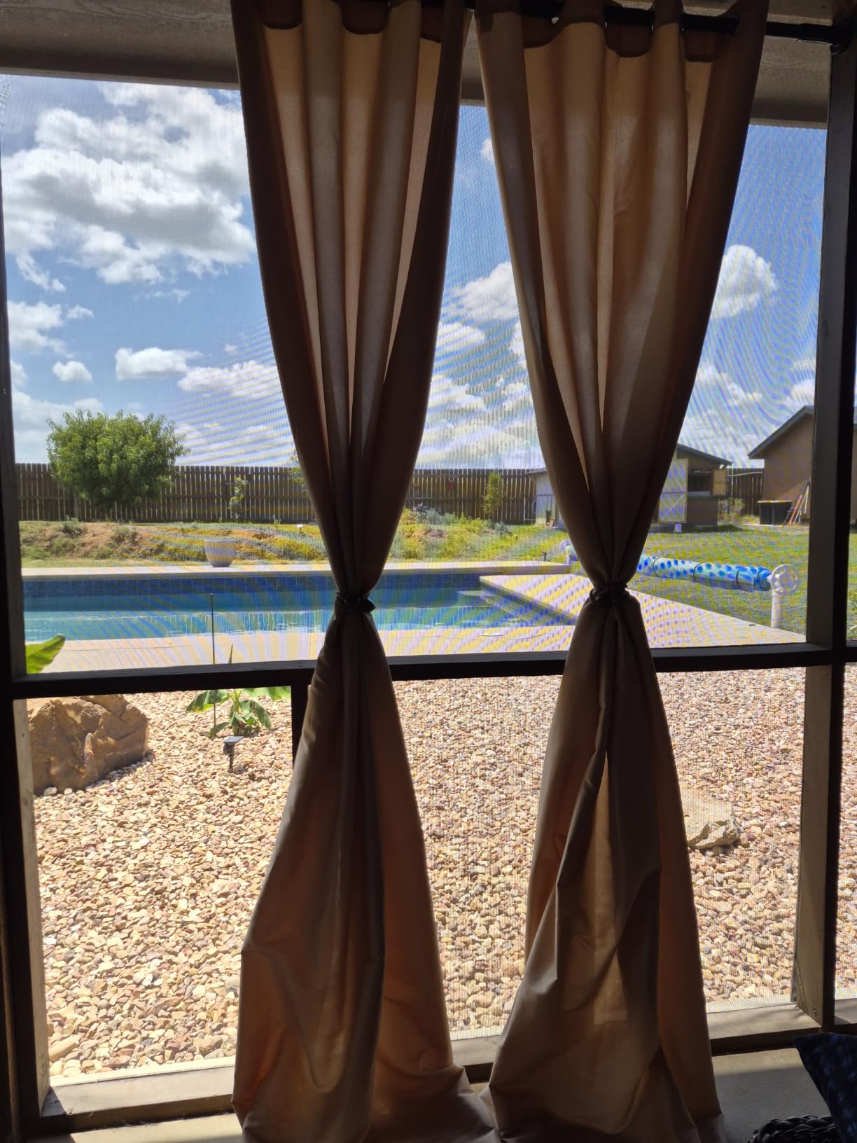 PureFit Outdoor Curtains for Patio Waterproof Weatherproof Outside Curtains customer photo 2