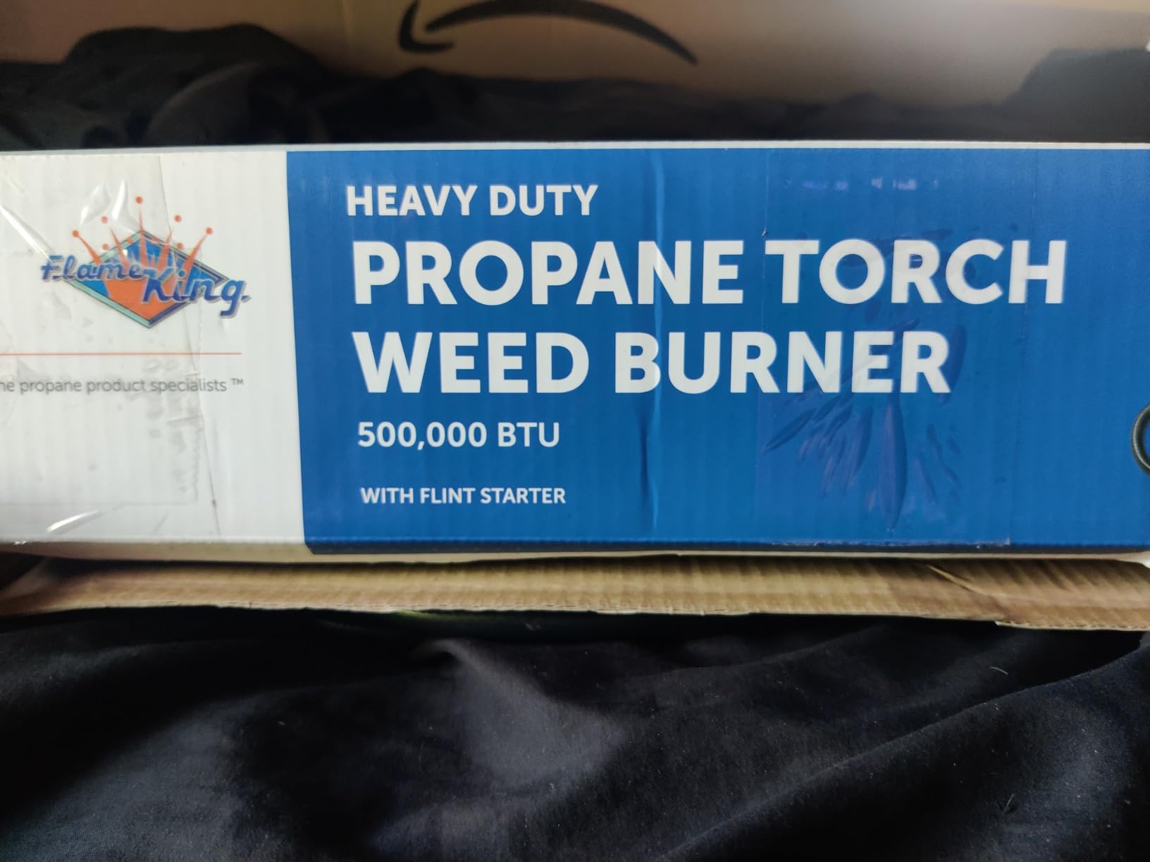 Flame King Propane Torch Kit Heavy Duty Weed Burner, 500,000 BTU with Flint Striker, with 10-ft Hose Regulator Assembly customer photo 1