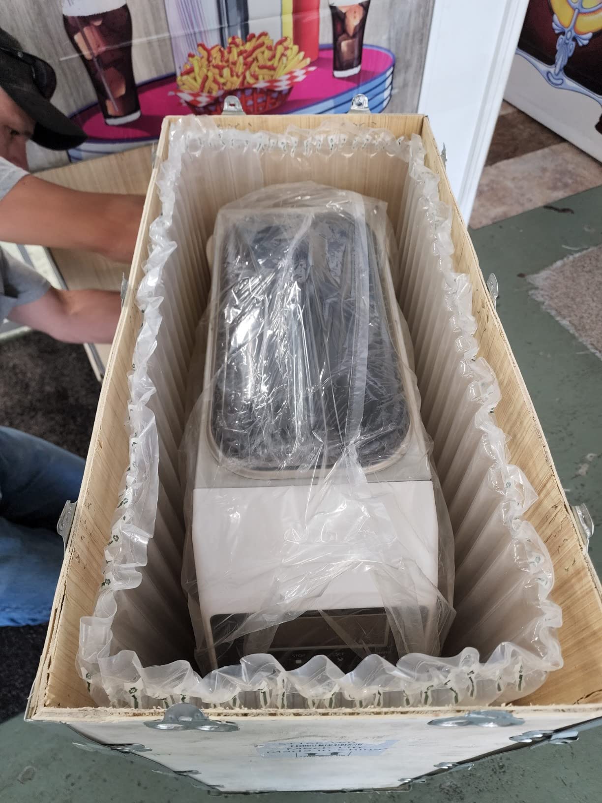 Ice Cream Maker Machine for Home, 5 Inch Screen Soft Serve Ice Cream Machine 3.5 Gals/H Single Flavor Ice Cream Maker with Pre-Cooling Soft Serve Machine with 1.6 Gals Tank for Birthday Party customer photo 2