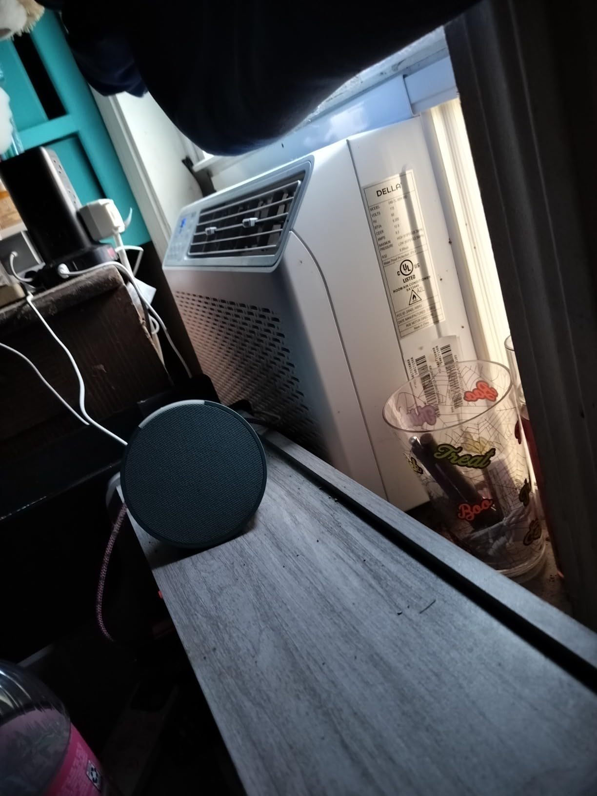 DELLA 10000 BTU Energy Saving Window Air Conditioner, Work with Alexa, Cools Up to 450 Sq. Ft, GEO Location, AC Unit with WIFI Smart Controls, Remote, Dehumidifier, Fan, Reusable Filter, Easy Install customer photo 2