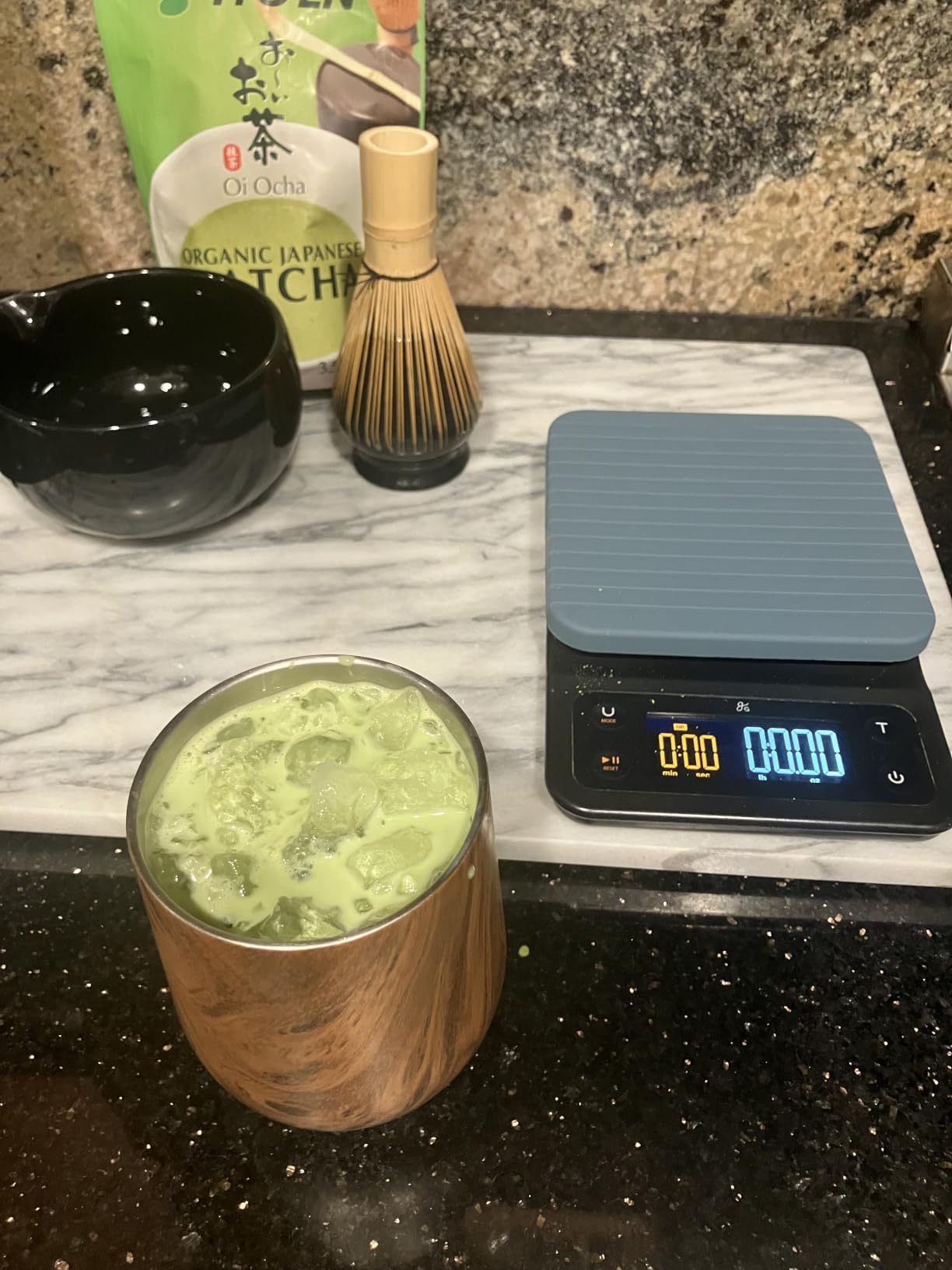 Greater Goods Coffee Scale with Timer, 0.1g Precision Digital Espresso & Pour Over Scale for Chemex, V60, Drip & Matcha Weighing, Waterproof Silicone Cover, 6.6lb Barista Brew Capacity (Onyx Black) customer photo 2