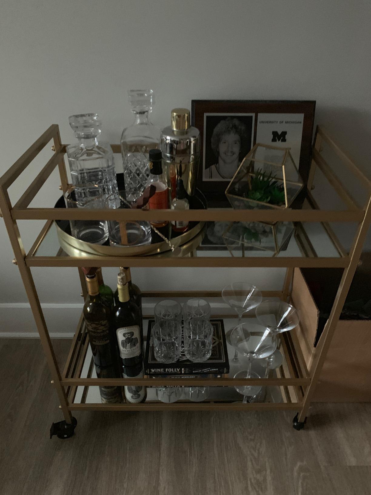 Signature Design by Ashley Chaseton Bar Cart, 33