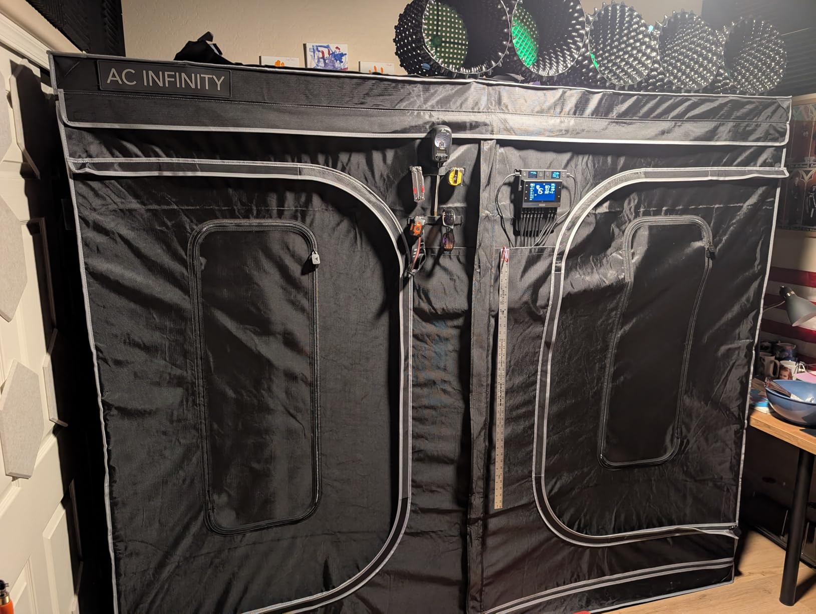 AC Infinity CLOUDLAB 899, Advance Grow Tent 8x8, Thickest 1