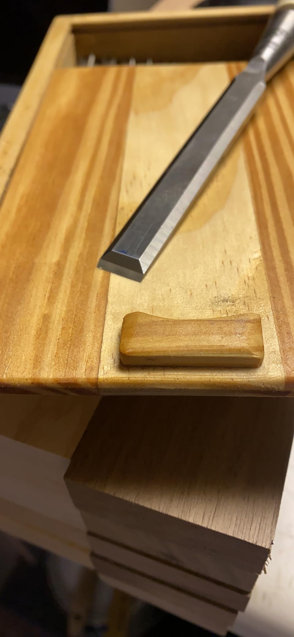 Sharp Pebble Honing Guide for Chisels and Planes - Chisel Sharpening Jig | Fits Chisels 0.25' to 1.96' & Planer Blades 1.41' to 3.22' - Stainless Steel customer photo 2