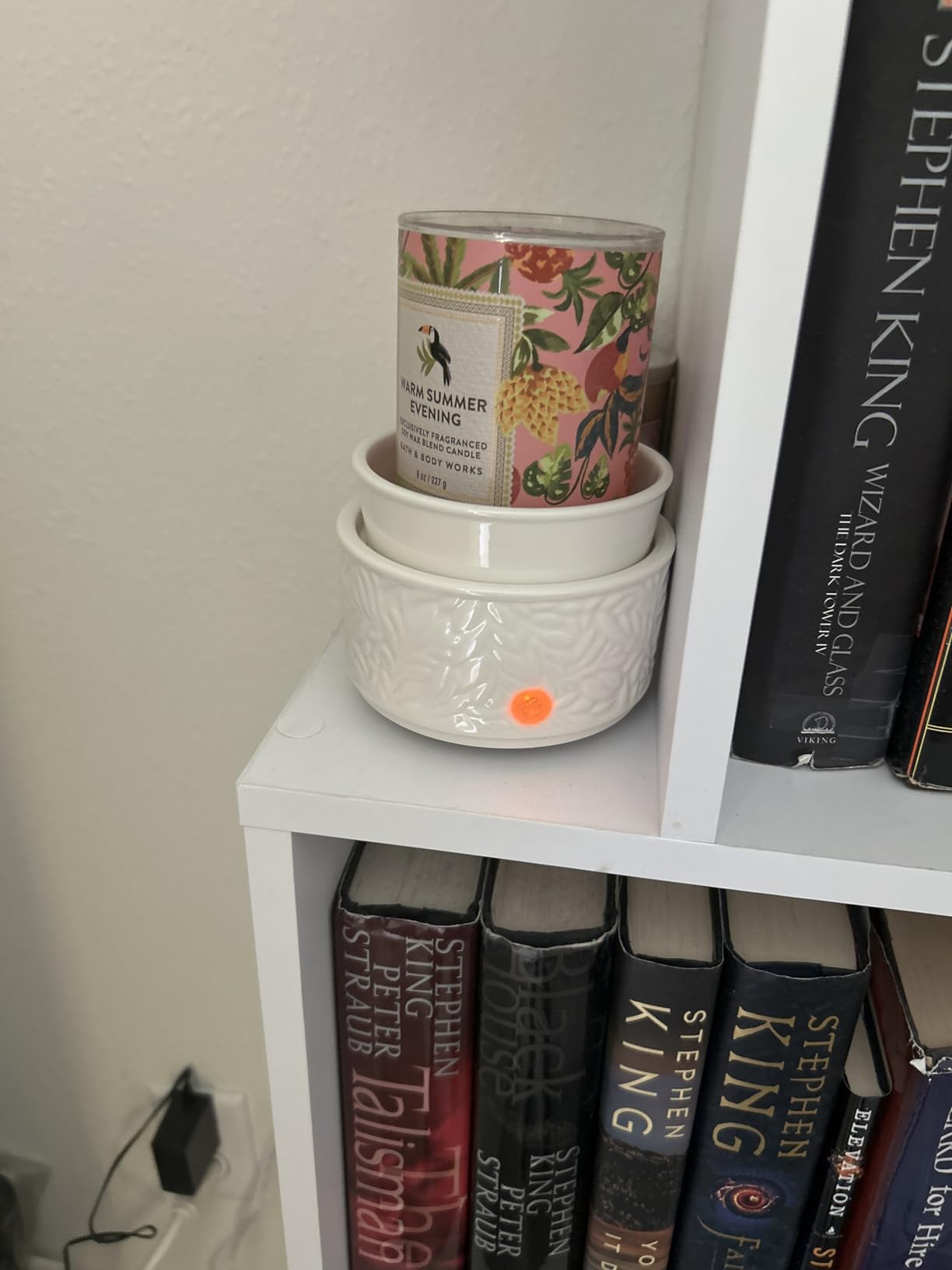 ElusiaKa Electric Wax Melt Warmer for Scented Wax Ceramic Wax Burner-White | Flameless 3 in 1 Wax Melter for Wax Cubes & Essential Oil, Fast Heating, Bedroom, Bathroom, Living Room Decor, Gift for Women customer photo 1