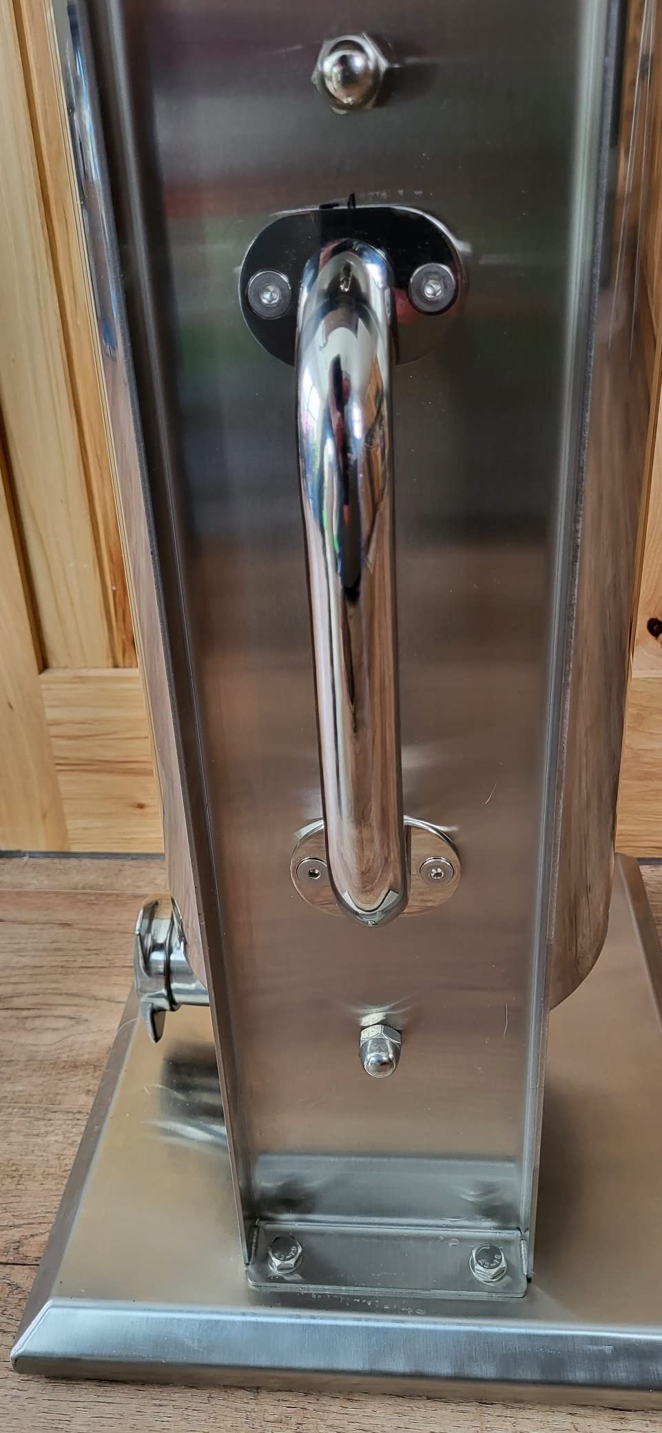 Hakka Commercial 22LB Stainless Steel Electric Sausage Stuffer and Vertical Sausage Filling Maker customer photo 1