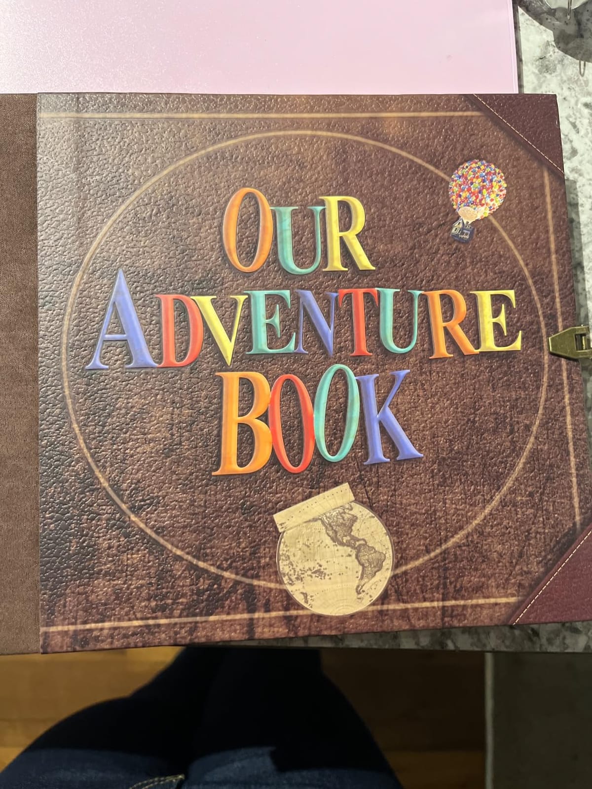 Our Adventure Book Vintage Scrapbook Journal customer photo 1