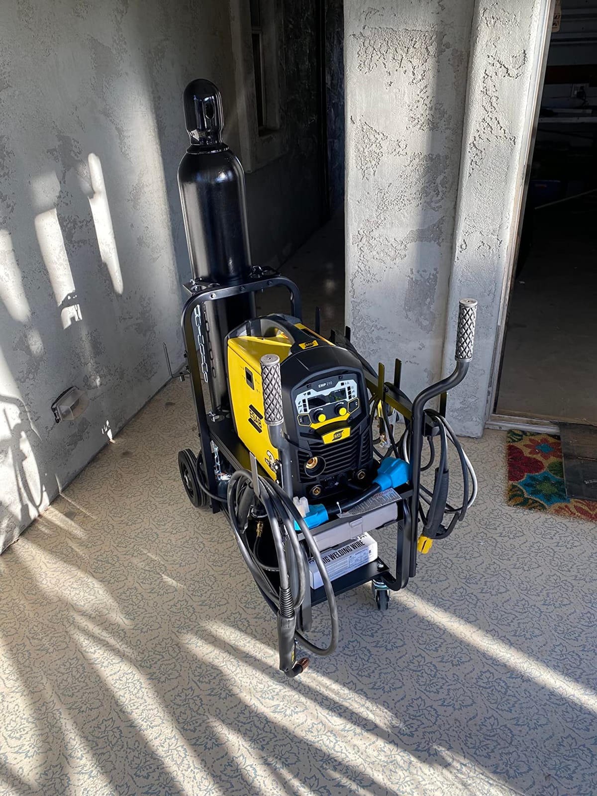 ESAB EMP 210 Multi Process Welder MIG/Stick/TIG, 200A, 120/230V DC customer photo 1