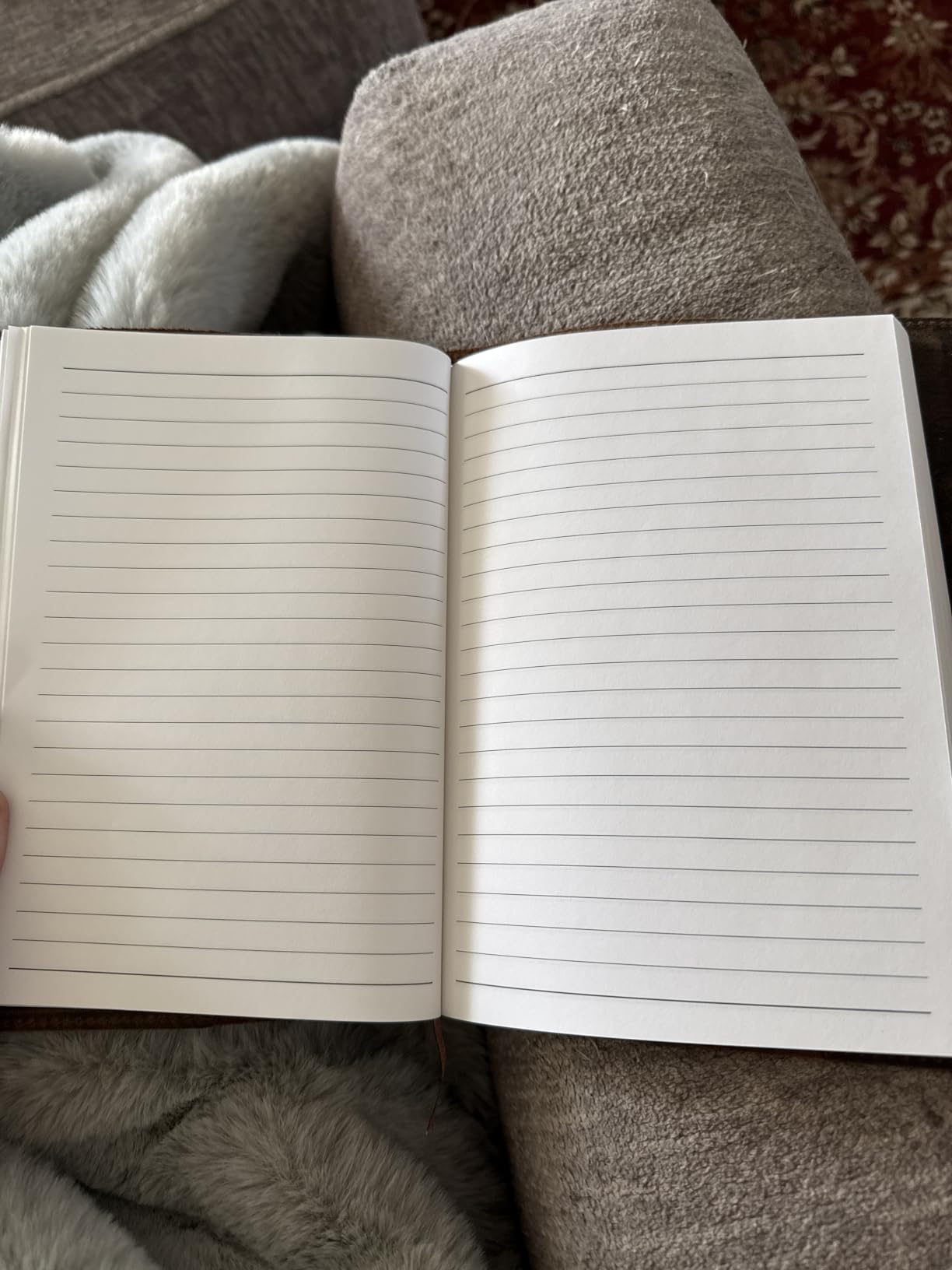 moonster Refillable Leather Journal Classic A5 – Full-Grain Buffalo customer photo 2