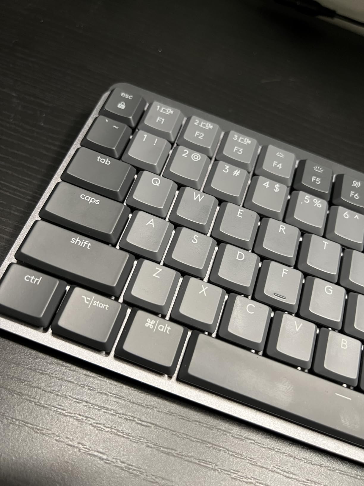 Logitech MX Mechanical Wireless Illuminated Performance Keyboard, Clicky Switches, Backlit Keys, Bluetooth, USB-C, macOS, Windows, Linux, iOS, Android, Metal | Low-Profile Keys, Smart Backlight, Bluetooth and Logi Bolt, USB-C Charging, Up to 15 Days customer photo 2