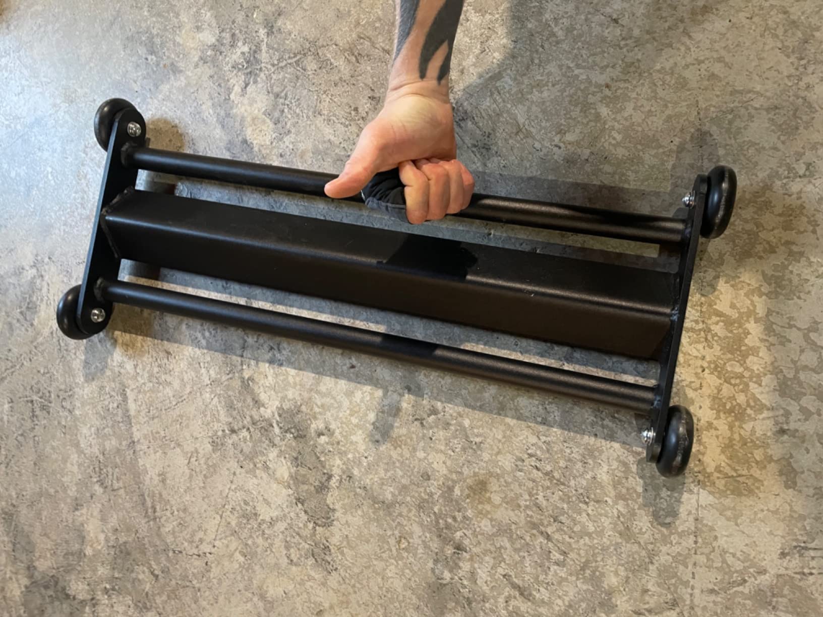 Bells of Steel Glute Ham Glider Home Gym Multi-Function Ab Glute Machine, Heavy Duty Ab Glider Machine for Hamstring Curl, Abdominal and Leg Workouts customer photo 2