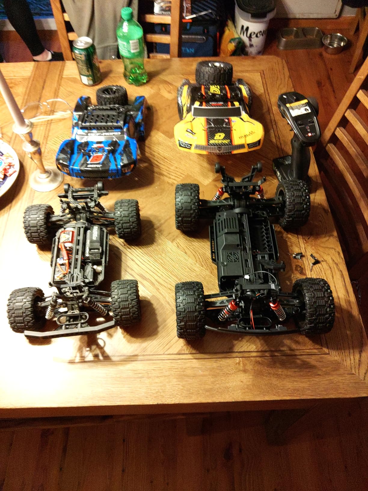 DEERC 9201E 1:10 RC Truck for Adults & Boys, 48 KPH 4WD Short Course RC Car with LED Lights, Functional Spare Tire, Metal Dog Bone, 2 Batteries, 40 Min, Hobby Grade All Terrain Remote Control Truck customer photo 1
