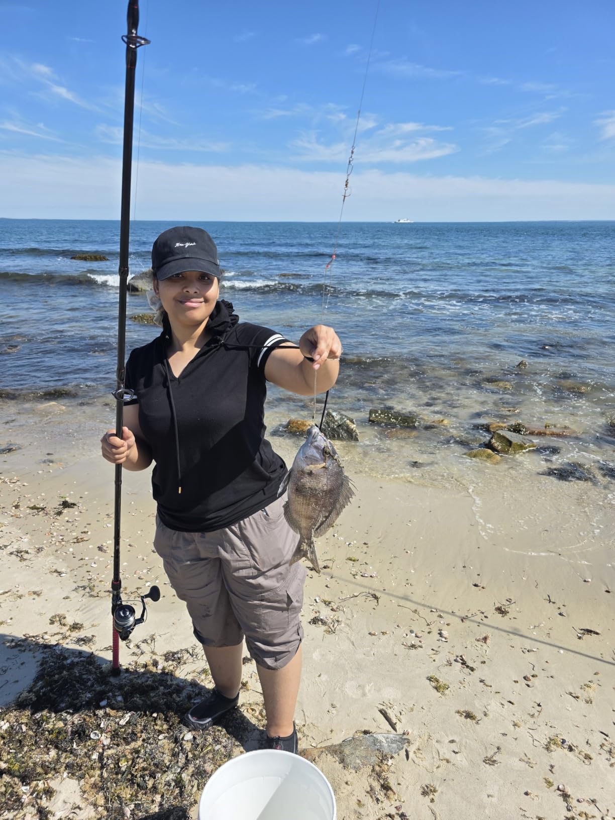 Fiblink Surf Spinning Fishing Rod Carbon Travel Surf Rod 2 Piece/3 Piece/4 Piece (9'/10'/11'/12'/15') customer photo 1