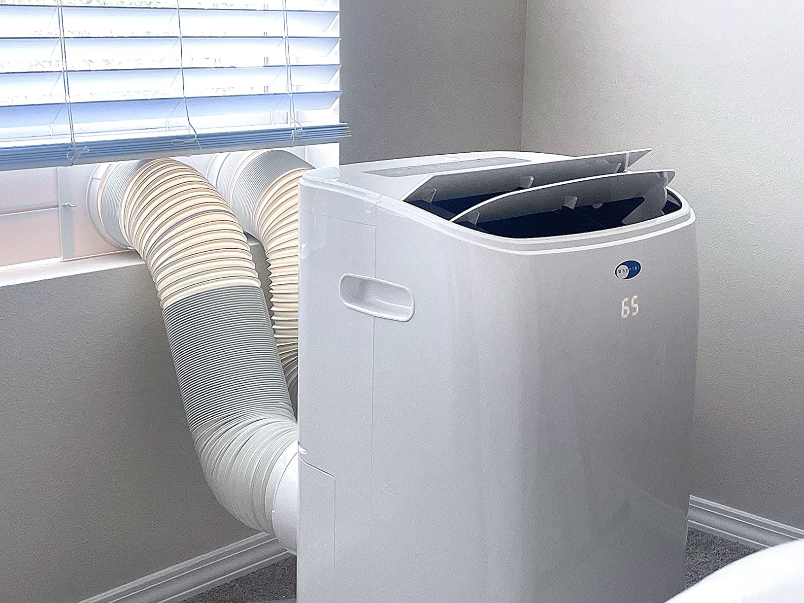 Whynter Portable Air Conditioner, 14,000 BTU, Dual Hose, HEPA, ARC-147WF | Built In Dehumidifier with Auto Drain, Cool, Dehumidify and Fan Modes, Cools and Dehumidifies Rooms with Easy Setup customer photo 1