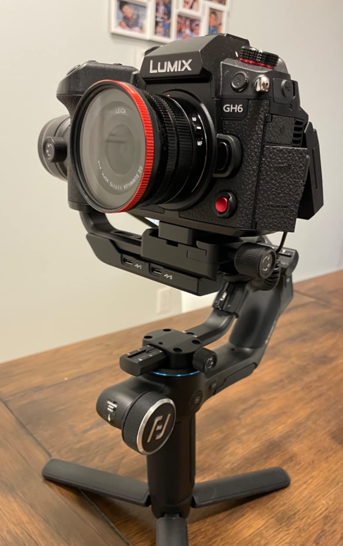 FeiyuTech SCORP-C Gimbal Stabilizer for Cameras DSLR and Mirrorless Camera, 3-Axis Camera Gimbal, 5.5lbs Payload, for Sony/Canon/Nikon customer photo 2