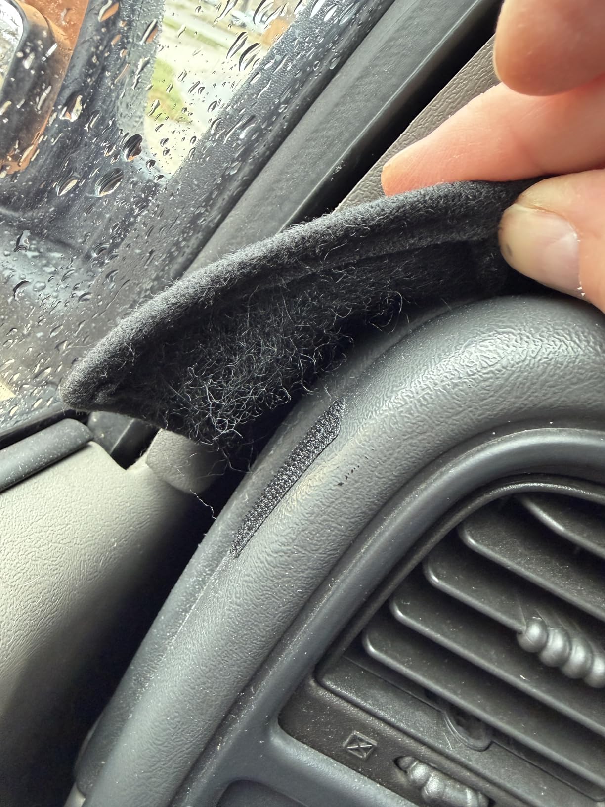 Yiz Dash Cover Mat for 2019-2023 GMC Sierra 1500 2500HD 3500HD (Black) J130 | Fit 2019-2025 Chevy Chevrolet Silverado 1500 2500HD 3500HD,w/o Heads Up Display and Speaker, Dashboard Pad Carpet customer photo 1