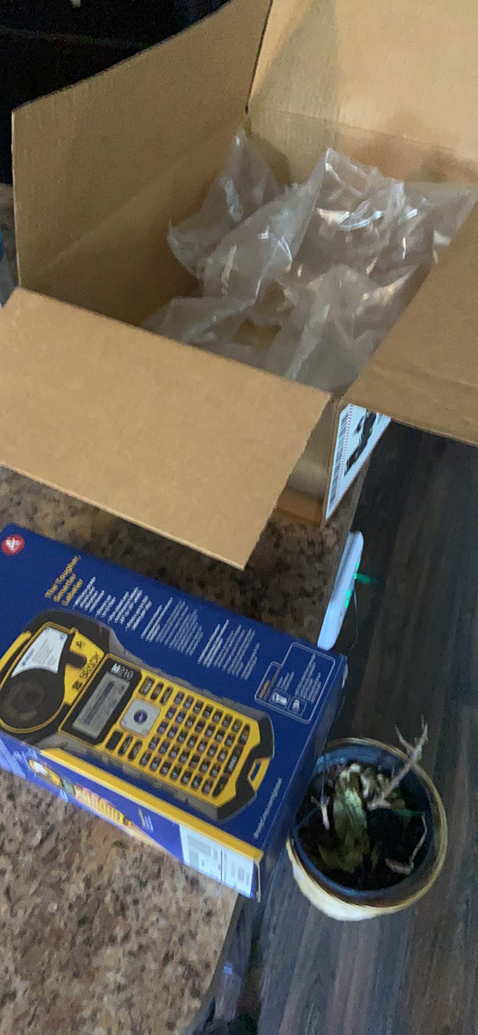 Brady M210 Portable Label Printer Kit (M210-KIT), Yellow/Black customer photo 2