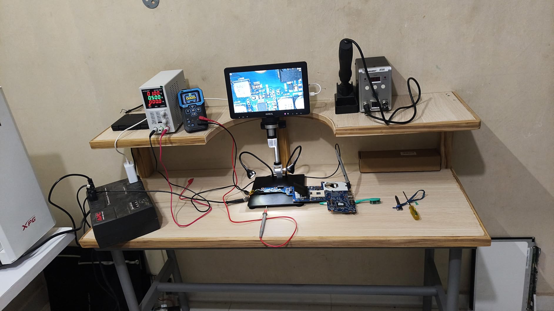 Variable DC Power Supply, 0-50V 0-6A max150W Switching Regulated Bench Power Supply with Memory, 4-Digit LED Display, 5V2A USB Interface, Output Switch, Coarse and Fine Adjustments customer photo 1