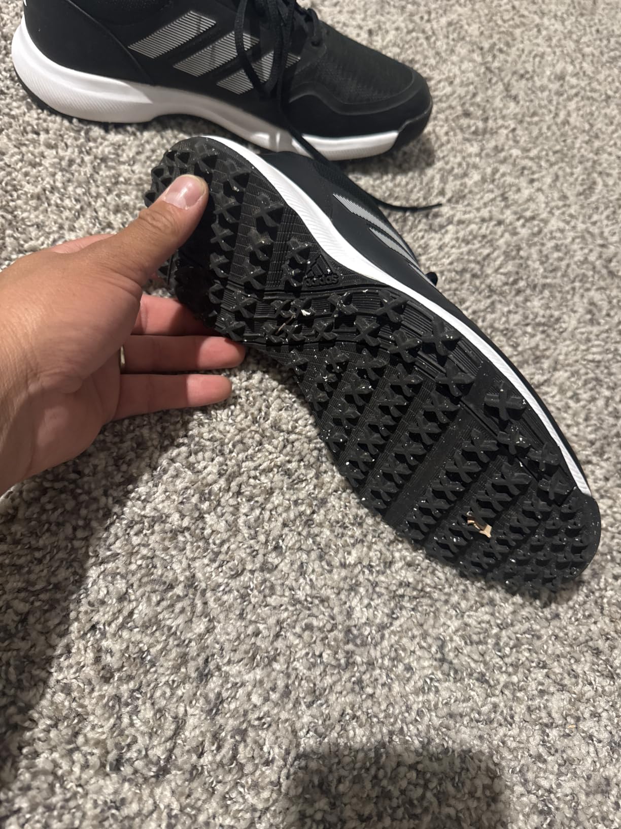 adidas Men's Tech Response 3.0 Spikeless Golf Shoes customer photo 2