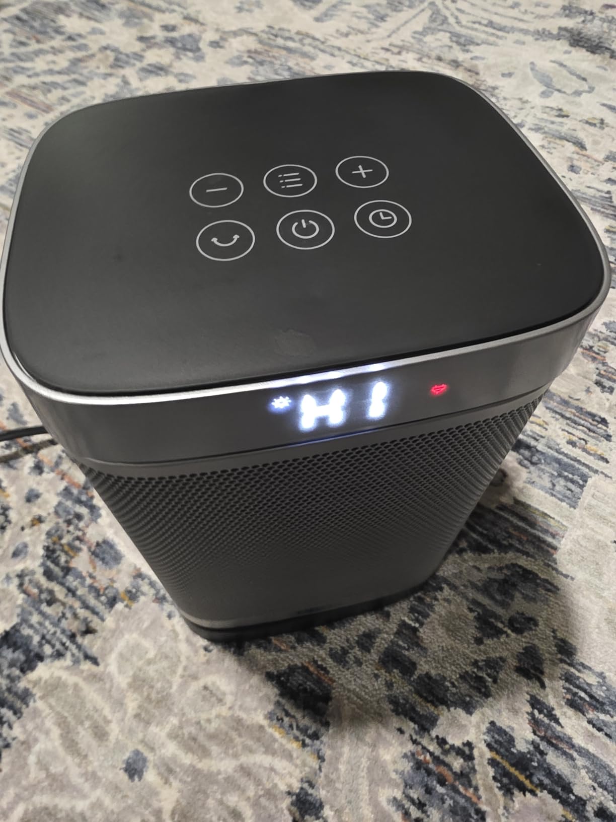 DREO Space Heater for Bathroom and Indoor, Safe and Quiet Portable Heater | ALCI Safety Plug, 41-95°F Digital Thermostat, Remote, 70°Oscillating, 12h Timer, 5 Modes, 1500W PTC Ceramic Heater customer photo 2