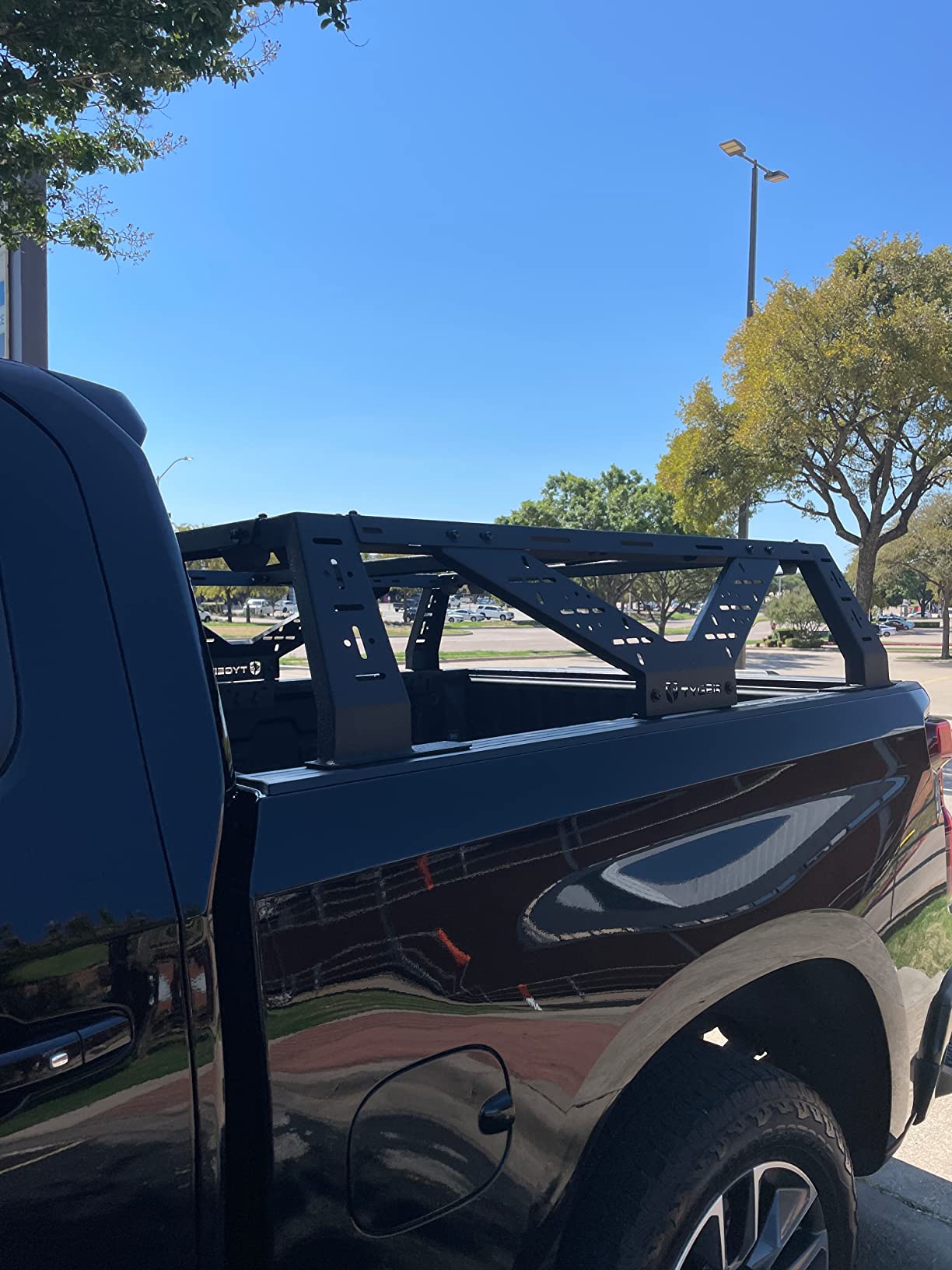 Tyger Auto Plate Style Overland Bed Rack for Mid-Size Pickup Trucks | Compatible with Tacoma, Ranger, Gladiator, Colorado, Canyon (See Image for Size Chart) | TG-BK2U55347 customer photo 1