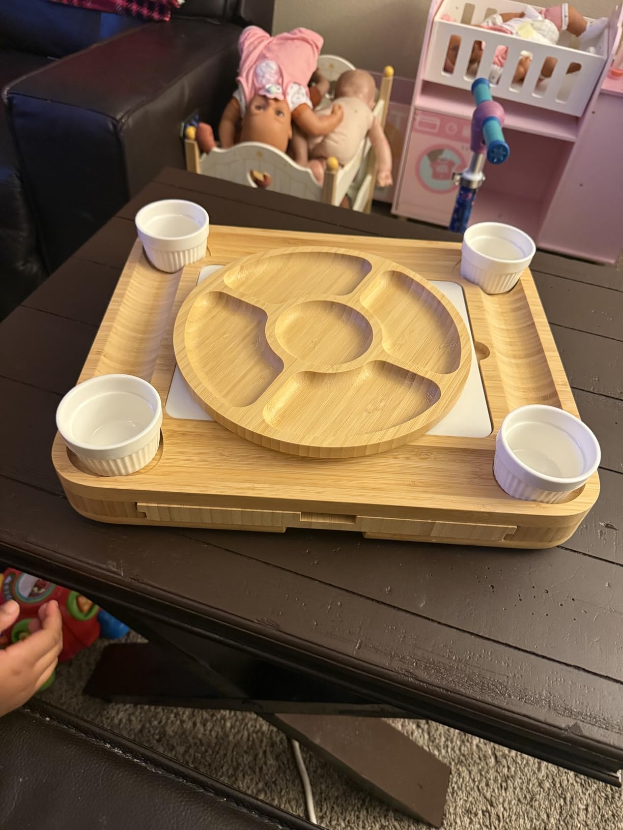 Extra Large Charcuterie Boards Gift Set: Marble Bamboo Cheese Board Set- Unique for Mom, 23 Entertaining Accessories, Christmas, Wedding Gifts for Couple, House Warming Gifts Home customer photo 1