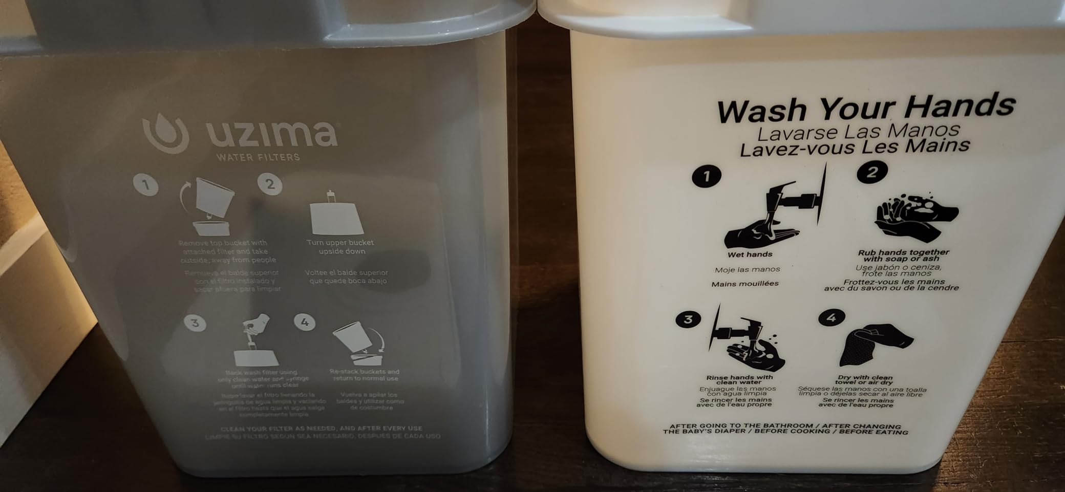 Uzima UZ-2 Camping Water Filter and Drinking Water Filter System, Portable Survival Camping Essentials, Backpacking Purification Gear customer photo 1