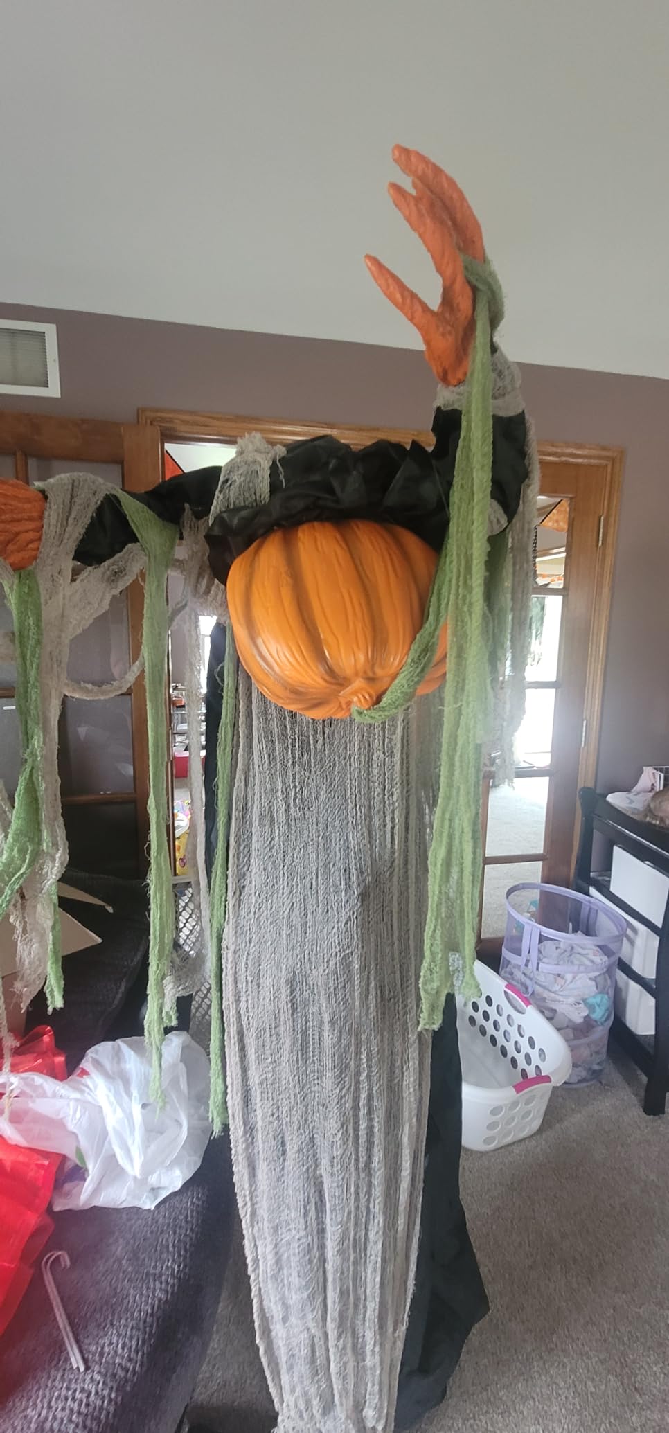 Halloween Decorations Outdoor - 6 Ft. Large Animated Root of Evil Prop with Spooky Sound - Sound & Touch Activated Sensor - Animatronic Scary Props Decor for Home Party Indoor Outside Yard Decoration customer photo 1