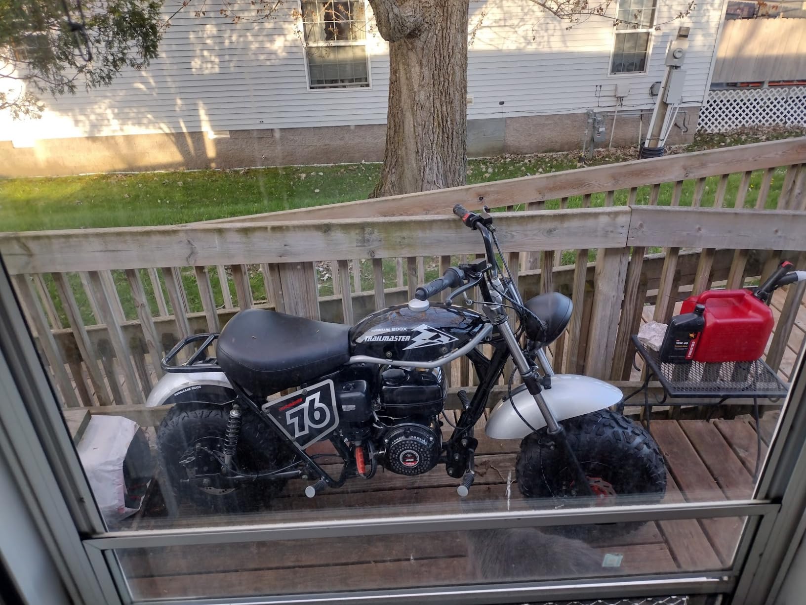 Trailmaster Mini Bike Hurricane All New with Front and Rear DISC Brakes, 196cc customer photo 1