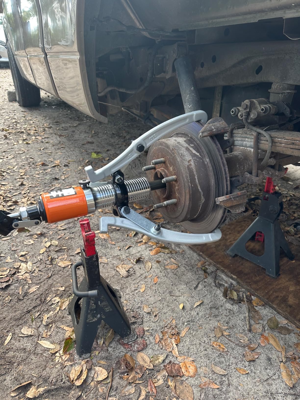 Hydraulic Gear Puller 15 Ton, 2/3-Jaw Bearing Puller | Mechanics & Auto Repair, Heavy Duty Hydraulic Puller for Bearings, Hubs, Gears, Pulleys & Flange Removal customer photo 2