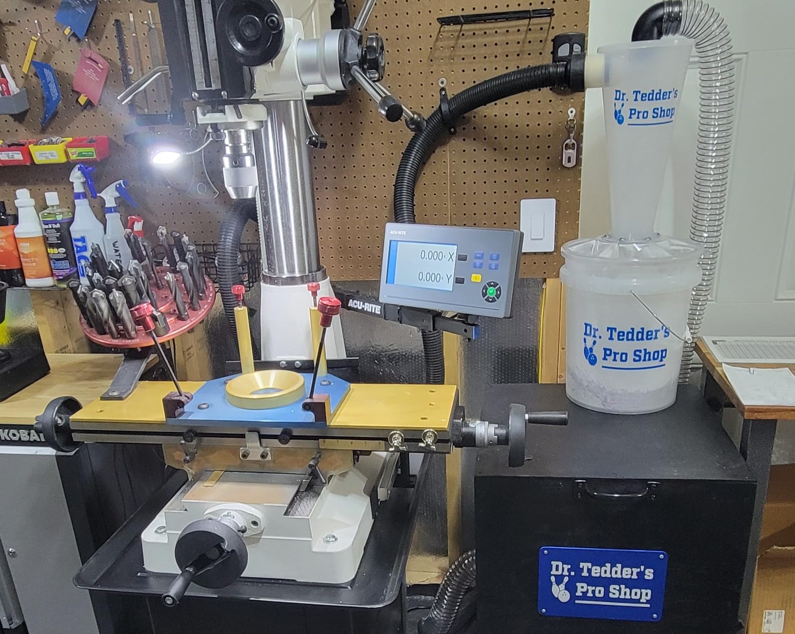 Oneida Air Systems Dust Collector & Cyclone Separator Kit w/ Clear Bucket, 2.5 Deluxe 5-Gal - Portable Cyclone Machine for Wet and Dry Shop Vacuums customer photo 2