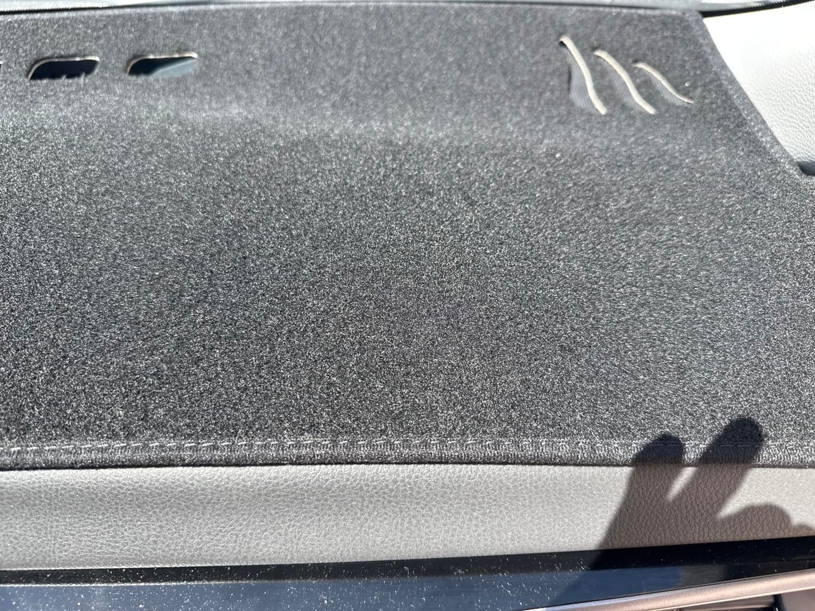 Dash Cover for Toyota Camry Accessories 2007 2008 2009 2010 2011 | Custom Fit Dashboard Cover Mat Pad, Dark Gray customer photo 2