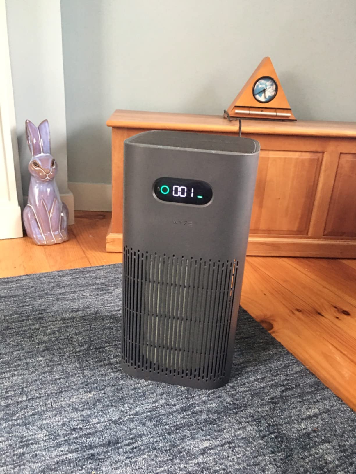 Wyze Smart Air Purifier With Formaldehyde Filter (Premium) | Premium Formaldehyde Filter True HEPA 13 Protection 21dB Quiet Sleep Mode Smart WIFI ALEXA GOOGLE customer photo 2