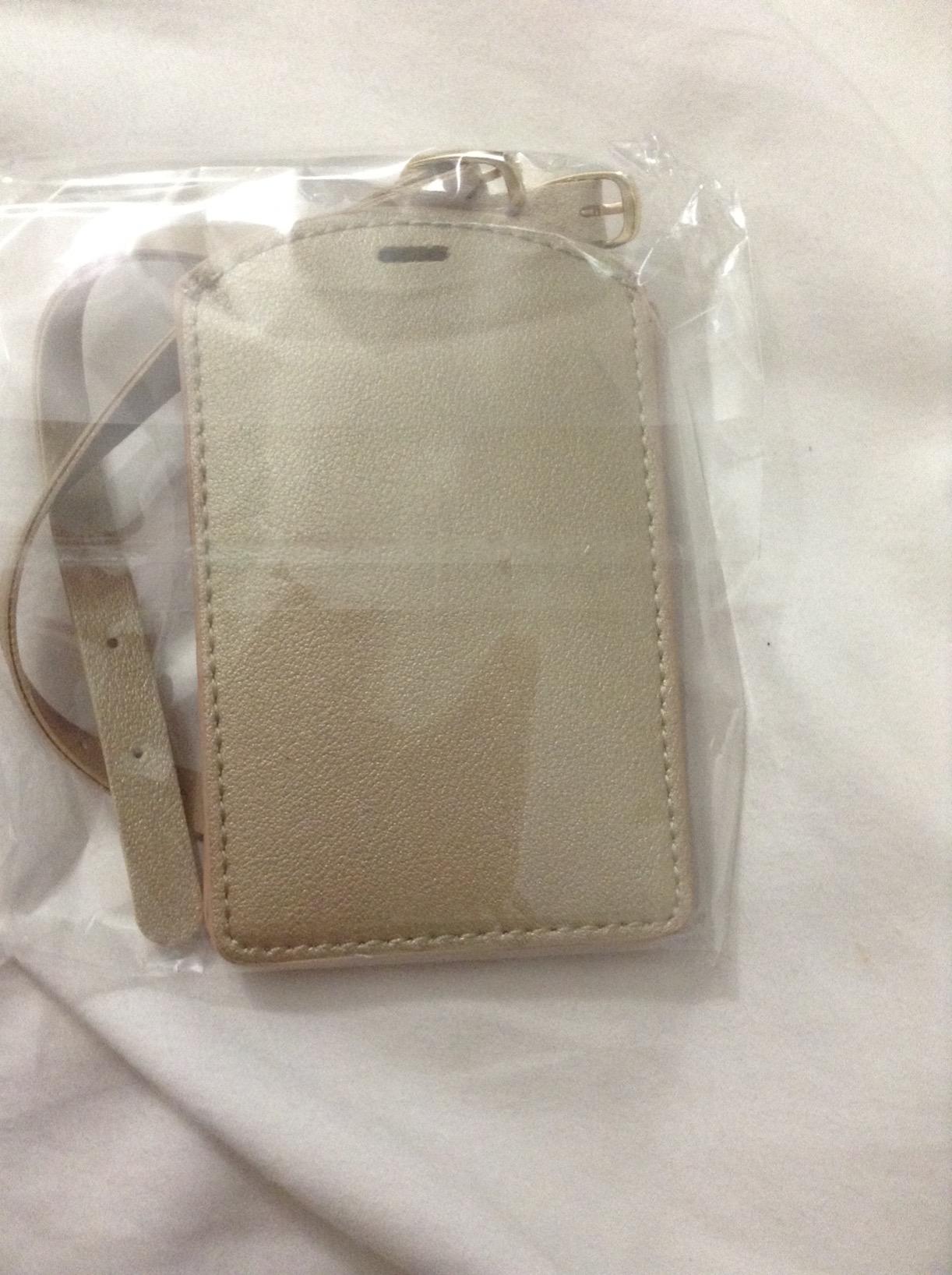Kevancho Leather Luggage Tags for Men Women, Set of 4 PCS (Black) customer photo 1