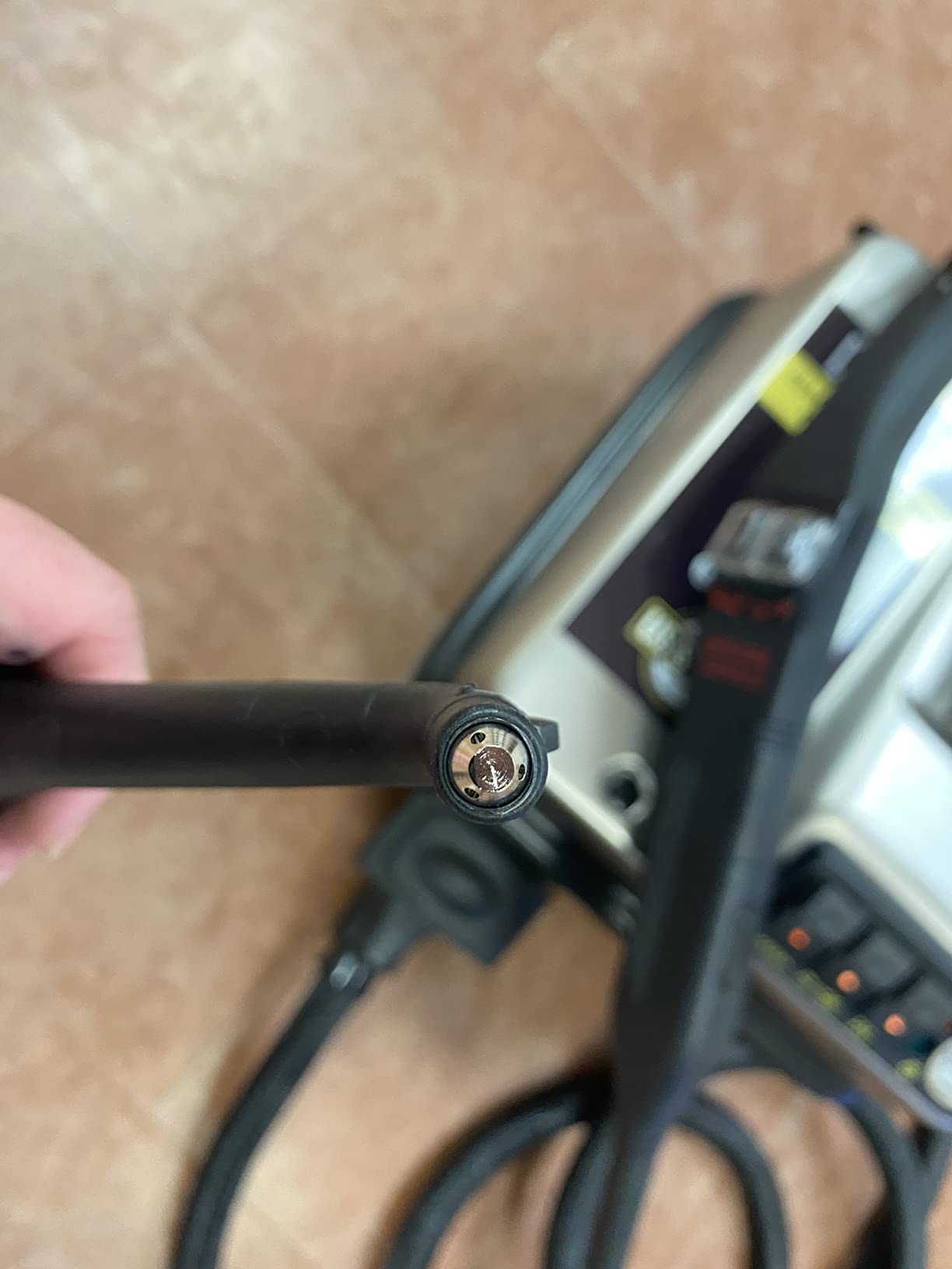 US Steam FALCON Commercial Steam Cleaner | 1800W | 305°F & 70PSI | Hot Water Burst | 12ft Hose | 1 Gal. Boiler customer photo 2