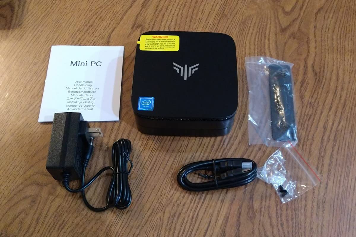 KAMRUI P1 Mini PC Win -11 Pro Ryzen R2544 Mini Computers 16GB RAM 256GB SSD | Micro Desktop PC (Beat 10110U, up to 3.7GHz), Triple 4K Display, Type-C, WiFi, BT for Business Home Office Education customer photo 1