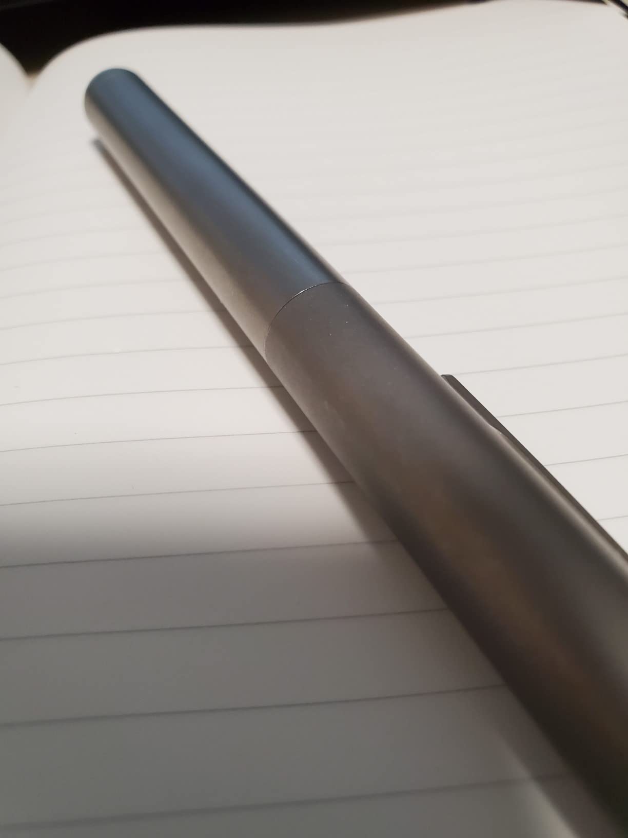 KeyUnity KP02 Titanium Fountain Pen with Fine Nib for Writing | Ink Converter Included, Smooth Writing Tool, Ideal for Journaling, Sketching and Daily Use customer photo 1