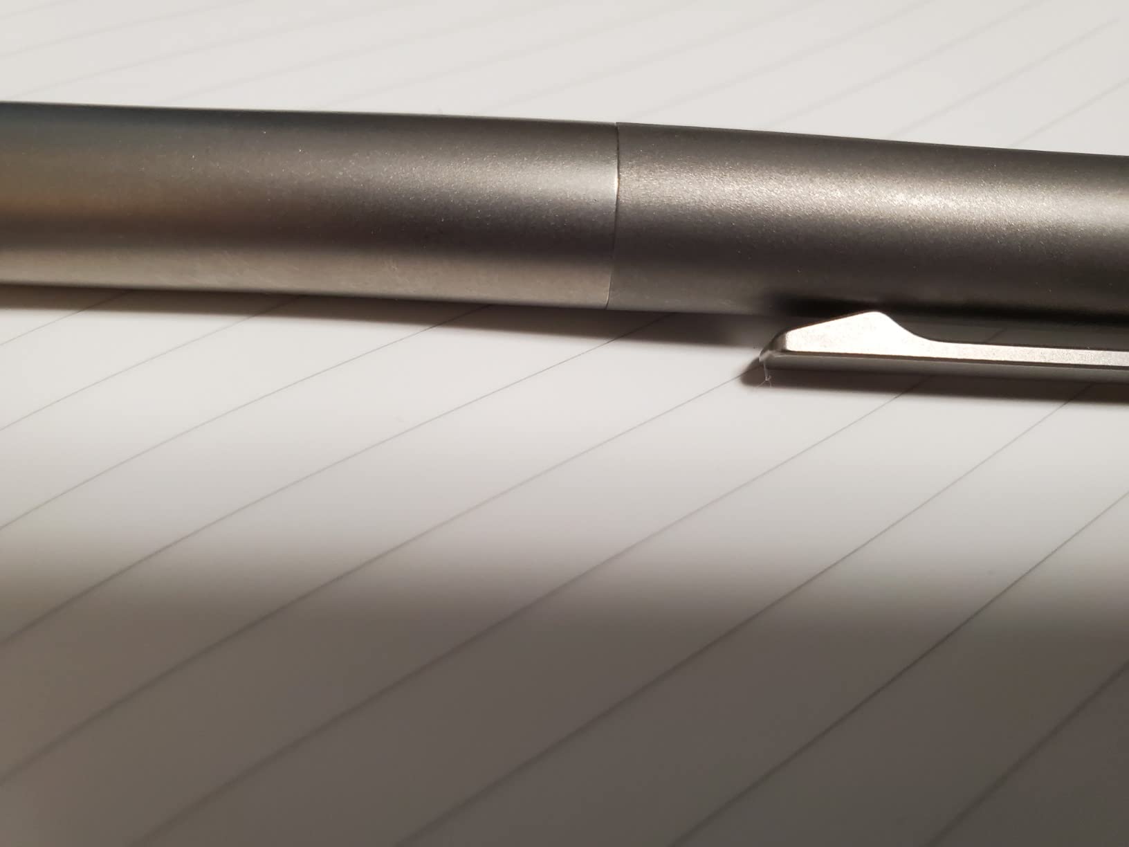 KeyUnity KP02 Titanium Fountain Pen with Fine Nib for Writing | Ink Converter Included, Smooth Writing Tool, Ideal for Journaling, Sketching and Daily Use customer photo 2
