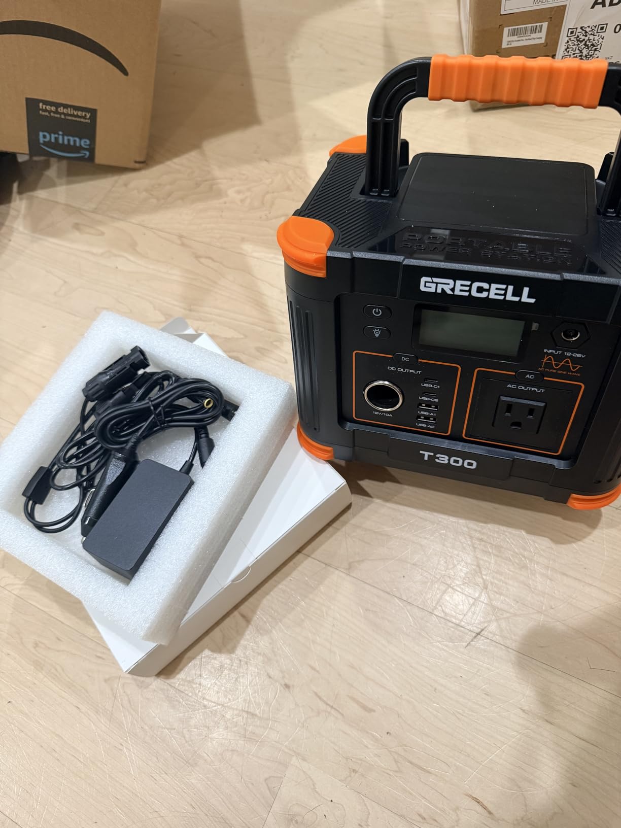 Portable Power Station 500W, 519.48Wh/140400mAh Solar Generator Backup customer photo 1