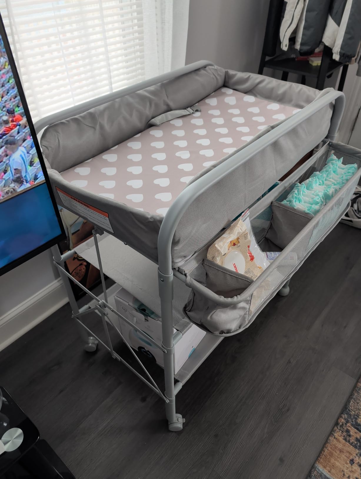 BEKA Diaper Changing Station, Portable Baby Changing Table customer photo 2