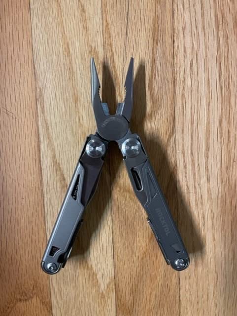 ROCKTOL Multitool SK02, VG-10 Knife, 19-in-1 Multi-tool Pliers with Titanium-plated Handle, Compact & Lightweight EDC Multi Tool with Nylon Sheath for Men, Outdoor Survival, Hiking, Camping customer photo 1