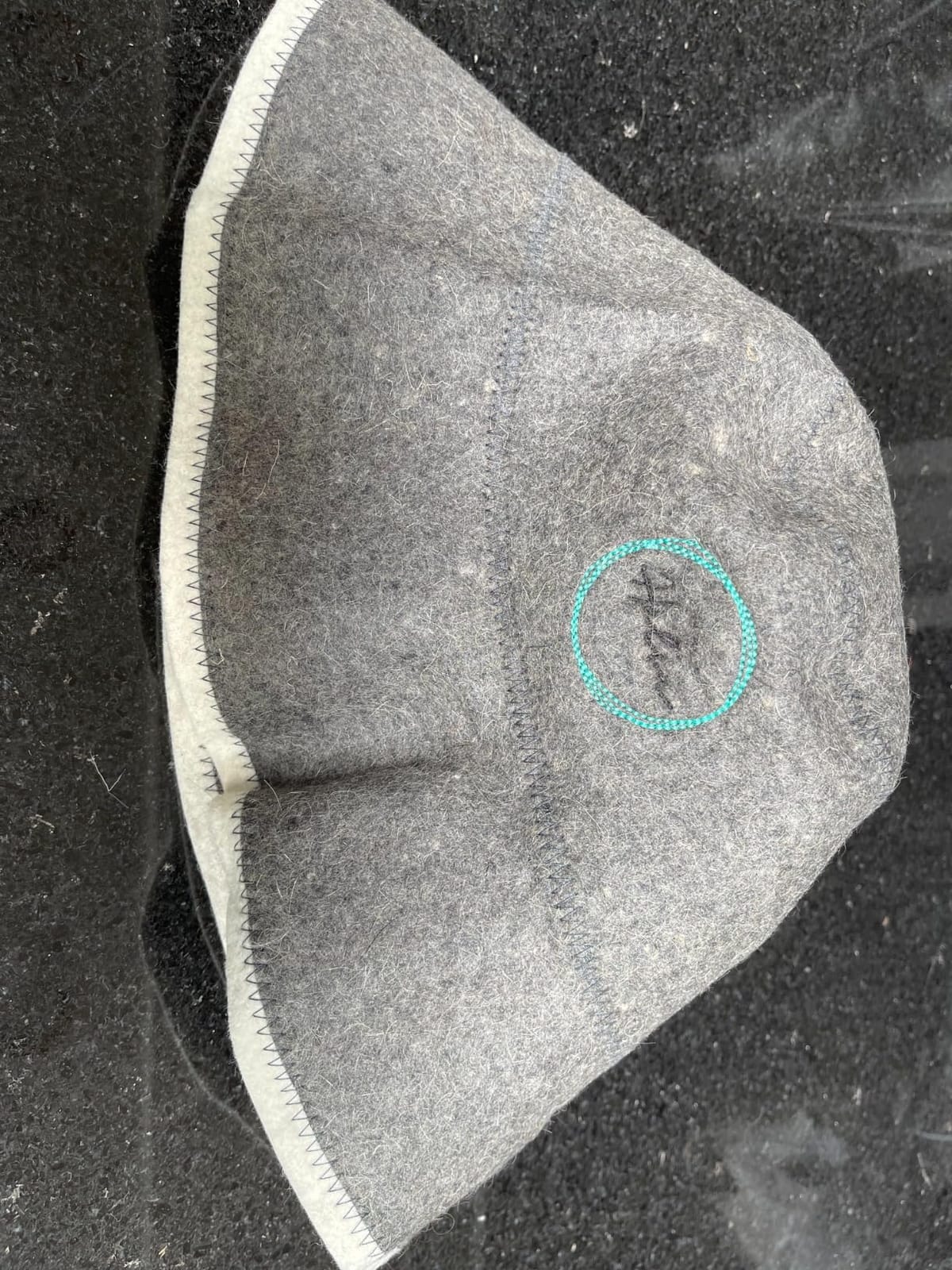 Sauna Hat for Men & Women - 100% Wool Sauna Cap, Finnish Banya Hat, Bucket Style Heat Protection for Hair & Scalp customer photo 1